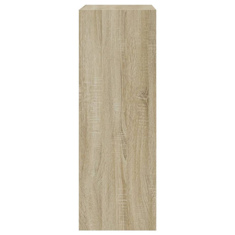 Schoenenkast 60x34x96,5 cm bewerkt hout sonoma eikenkleurig