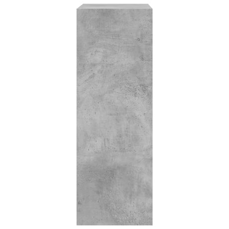 Schoenenkast 60x34x96,5 cm bewerkt hout betongrijs