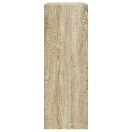 Schoenenkast 80x34x96,5 cm bewerkt hout sonoma eikenkleurig