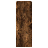 Schoenenkast 80x34x96,5 cm bewerkt hout gerookt eikenkleurig