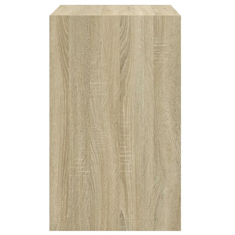 Schoenenkast 60x42x69 cm bewerkt hout sonoma eikenkleurig