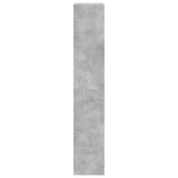 Schoenenkast met 4 klaplades 60x34x187,5 cm betongrijs - AllerleiShop