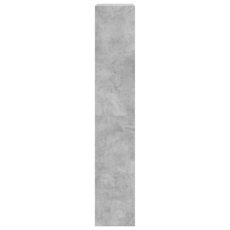 Schoenenkast met 4 klaplades 60x34x187,5 cm betongrijs - AllerleiShop