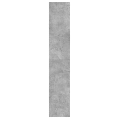 Schoenenkast met 4 klaplades 80x34x187,5 cm betongrijs - AllerleiShop