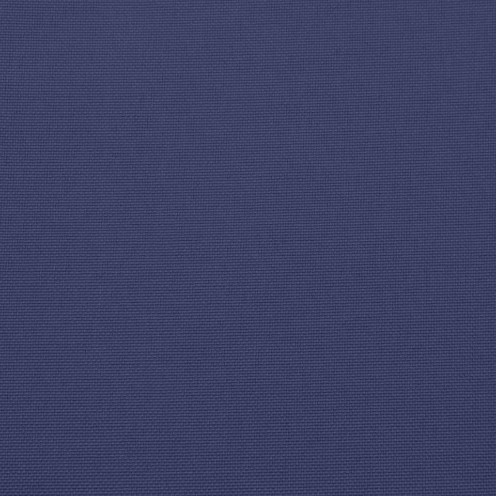 Stoelkussens 4 st hoge rug oxford stof marineblauw - AllerleiShop