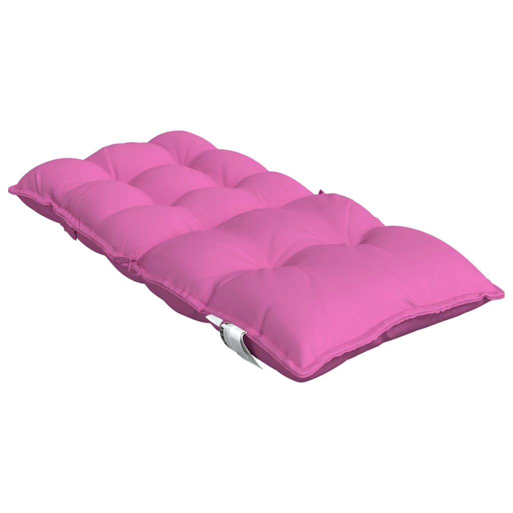 Stoelkussens 2 st lage rug oxford stof roze - AllerleiShop