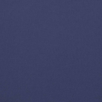 Stoelkussens 2 st lage rug oxford stof marineblauw - AllerleiShop