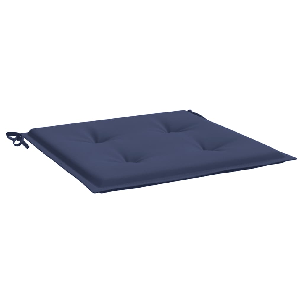 Palletkussens 2 st 50x50x3 cm oxford stof marineblauw - AllerleiShop