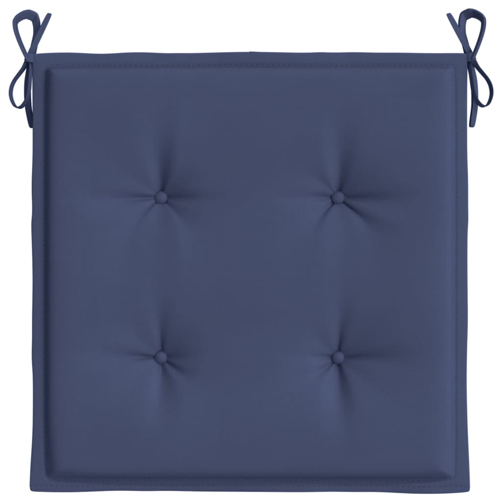 Palletkussens 4 st 50x50x3 cm oxford stof marineblauw - AllerleiShop