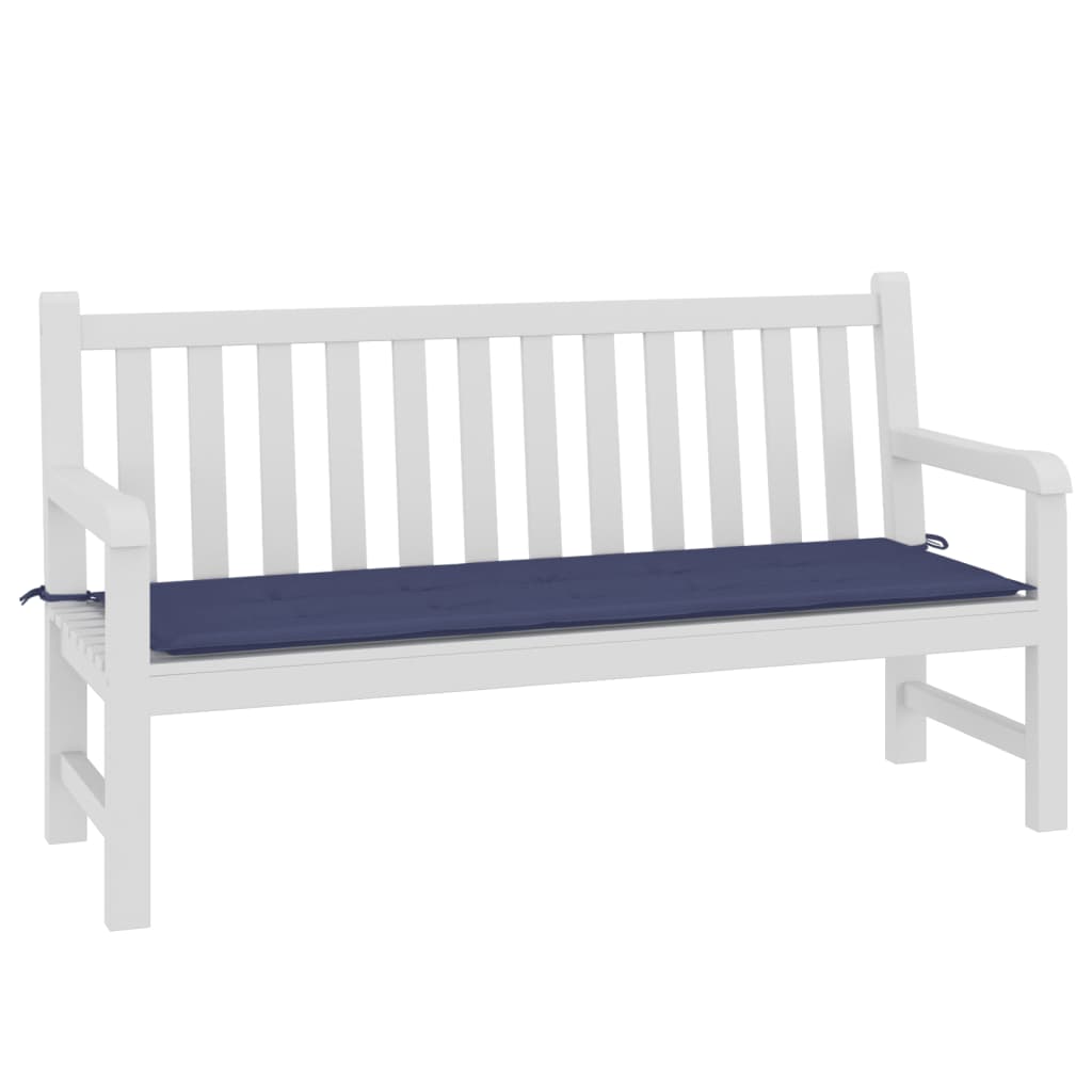 Tuinbankkussen 150x50x3 cm oxford stof marineblauw - AllerleiShop