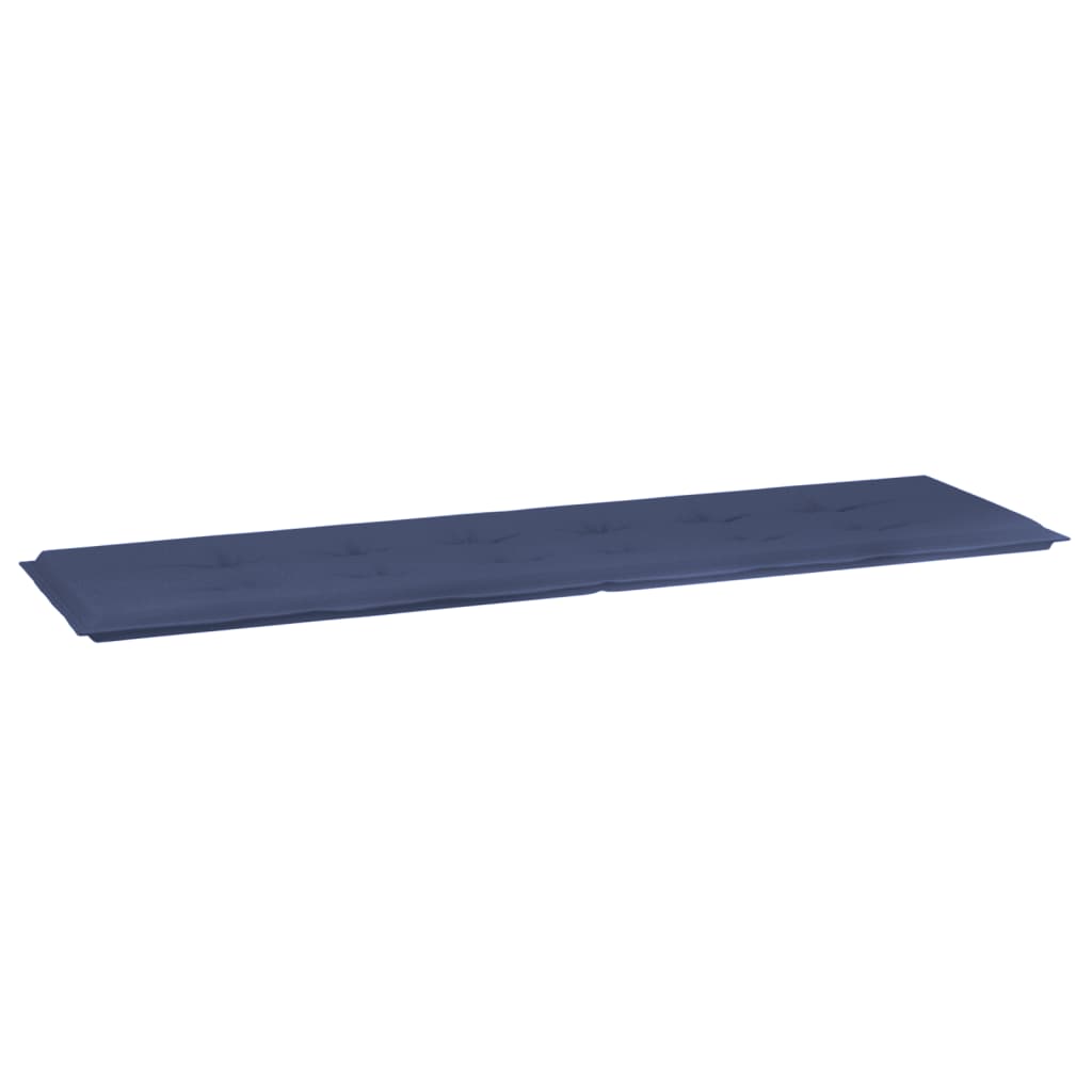 Tuinbankkussen 180x50x3 cm oxford stof marineblauw - AllerleiShop