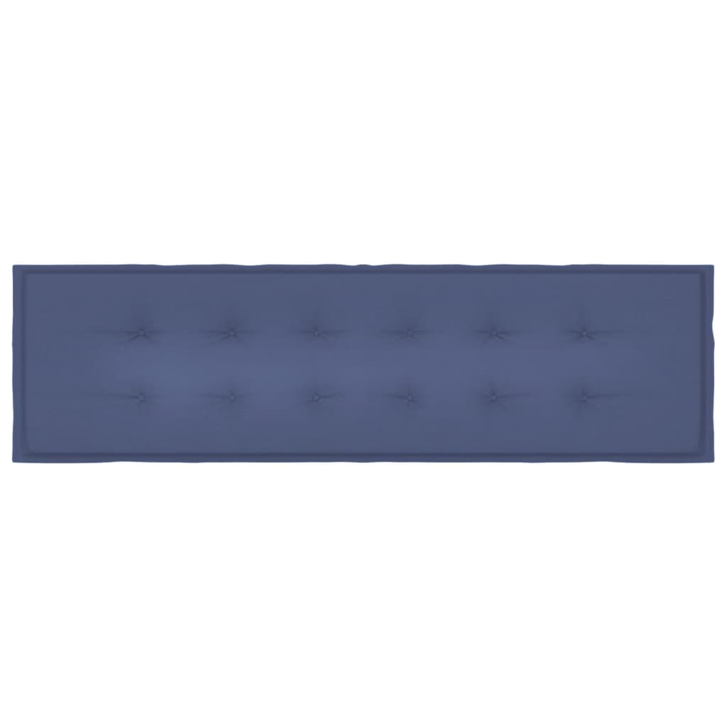 Tuinbankkussen 180x50x3 cm oxford stof marineblauw - AllerleiShop