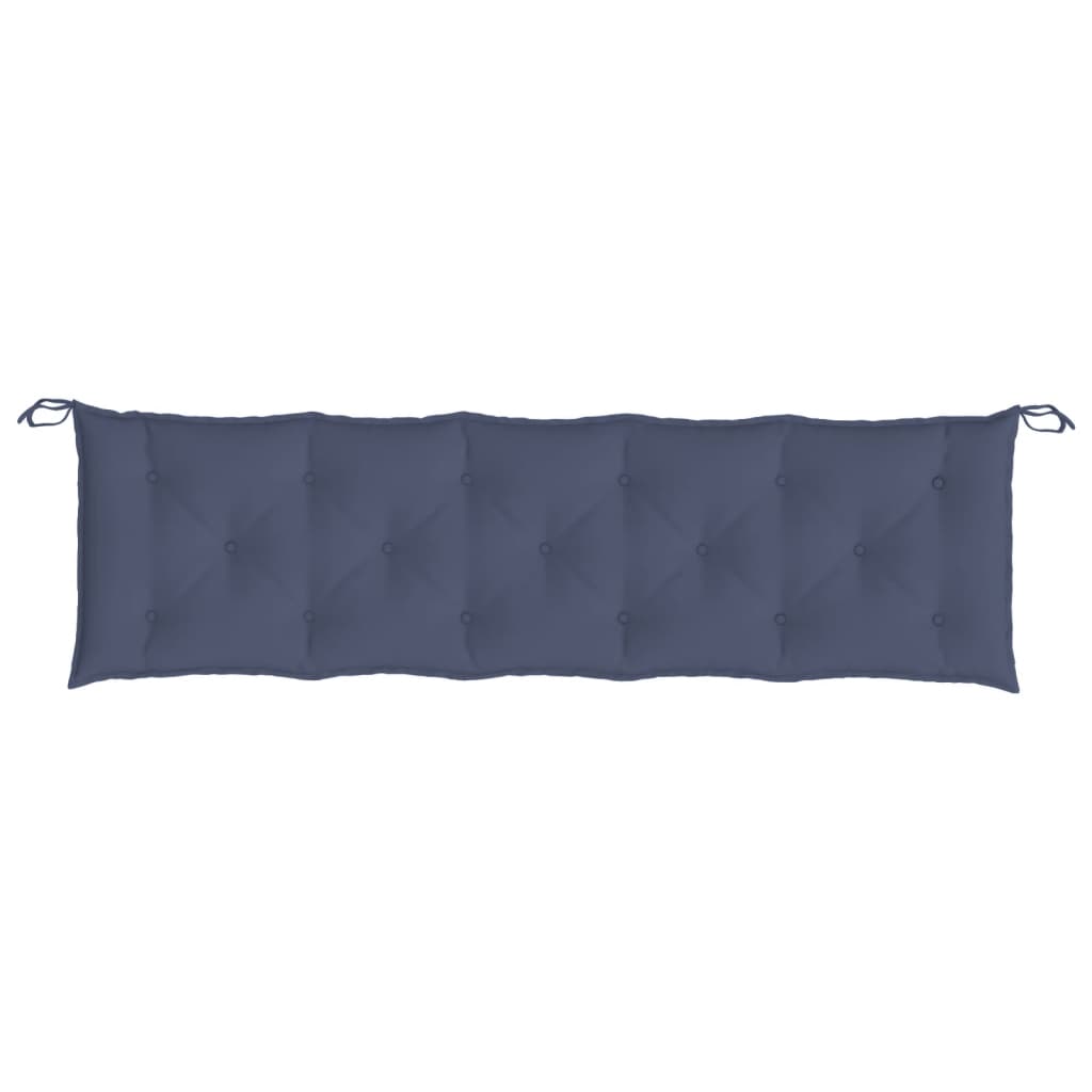 Tuinbankkussen 180x50x7 cm oxford stof marineblauw - AllerleiShop