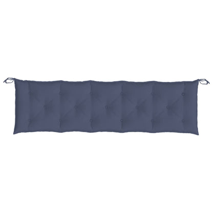 Tuinbankkussen 180x50x7 cm oxford stof marineblauw - AllerleiShop