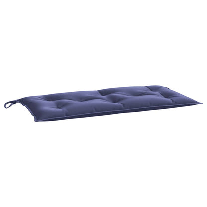 Tuinbankkussens 2 st 100x50x7 cm oxford stof marineblauw - AllerleiShop