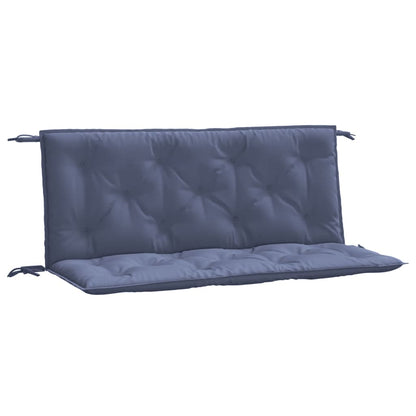 Tuinbankkussens 2 st 120x50x7 cm oxford stof marineblauw - AllerleiShop