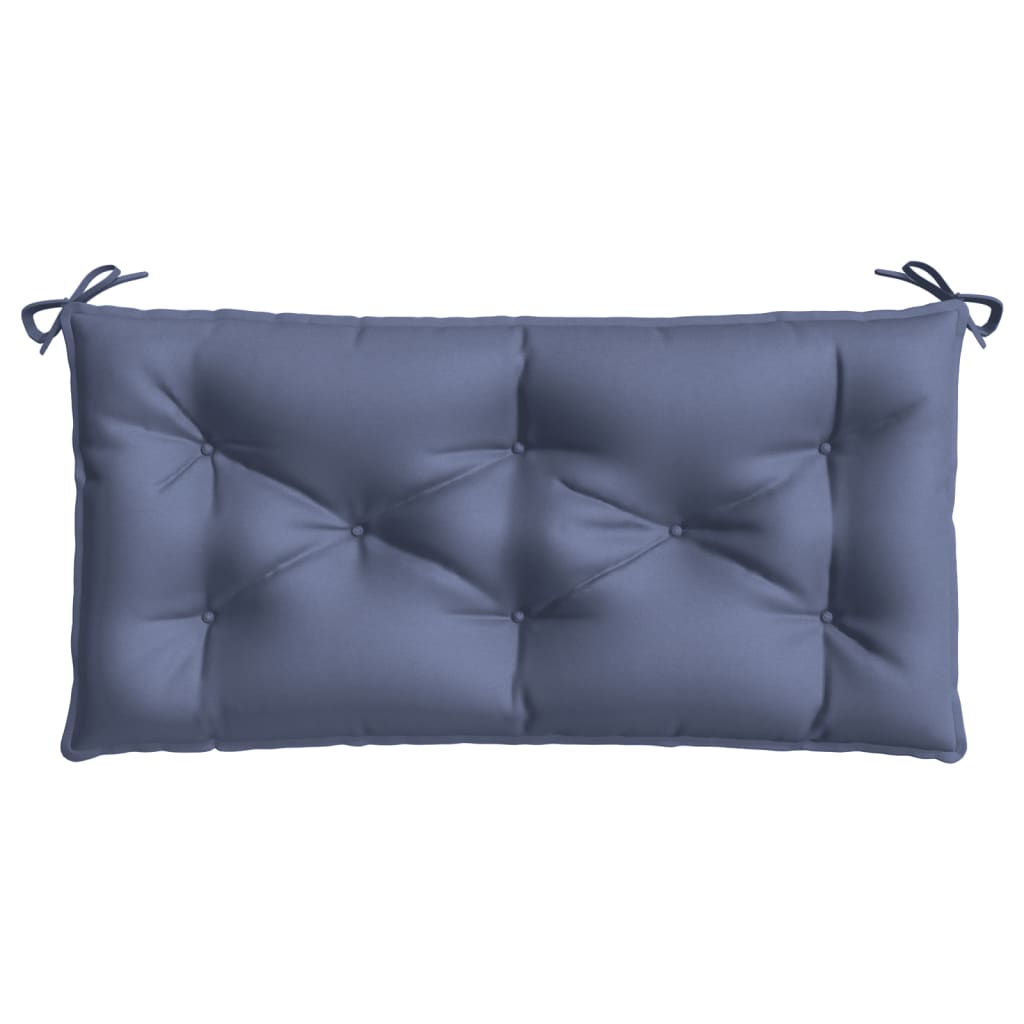 Tuinbankkussen 110x50x7 cm oxford stof marineblauw - AllerleiShop