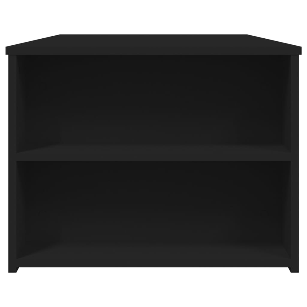 Salontafel 102x50x45 cm bewerkt hout zwart