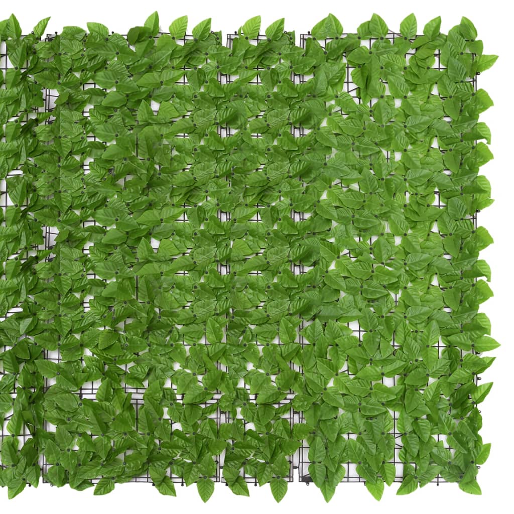 Balkonscherm met groene bladeren 200x150 cm - AllerleiShop