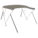 Biminitop 3 bogen 183x196x137 cm grijs