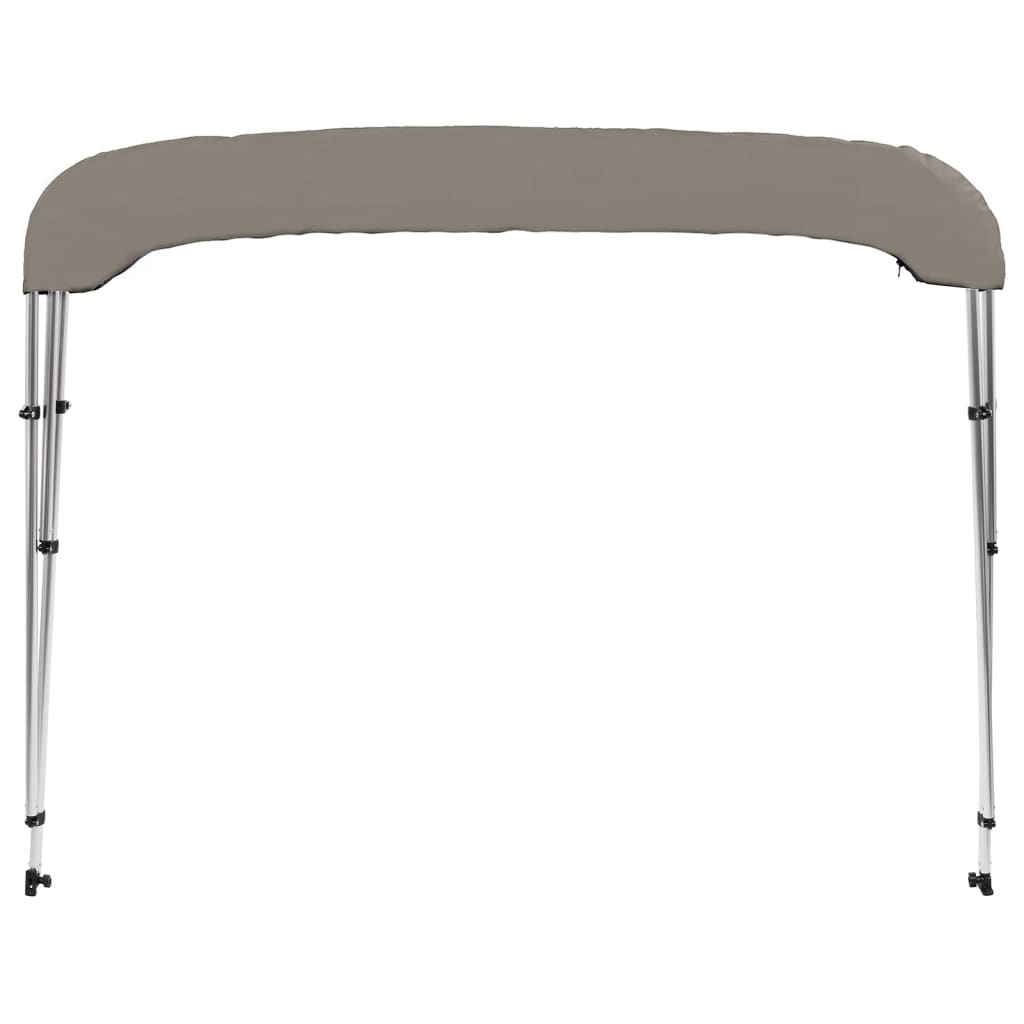 Biminitop 3 bogen 183x196x137 cm grijs