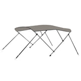 Biminitop 3 bogen 183x196x137 cm grijs