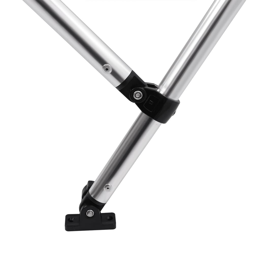 Biminitop 3 bogen 183x196x137 cm grijs