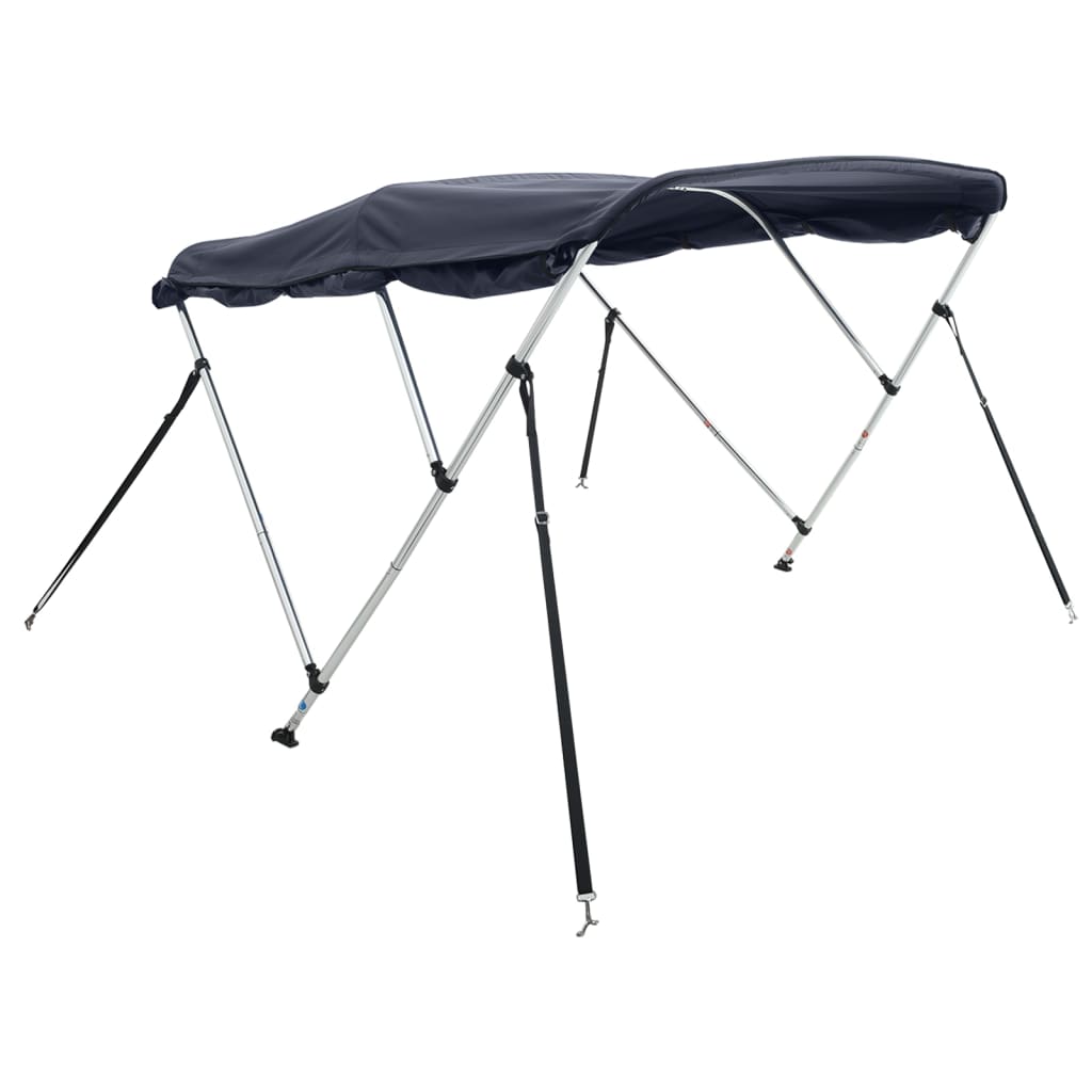 Biminitop 3 bogen met zijwanden 183x(185-198)x137 cm - AllerleiShop