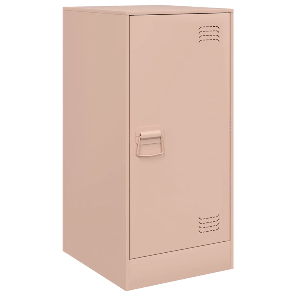 Dressoir 34,5x39x73 cm staal roze