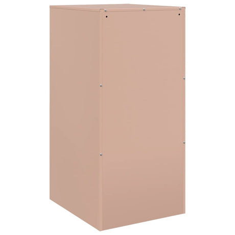 Dressoir 34,5x39x73 cm staal roze