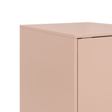 Dressoir 34,5x39x73 cm staal roze