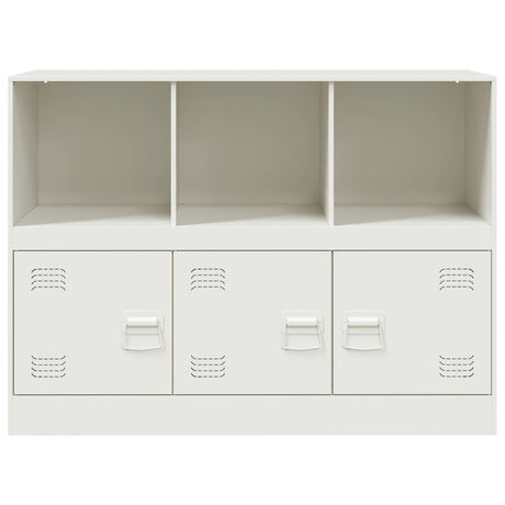 Dressoir 99x39x73 cm staal wit