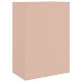 Hoge kast 67x39x95 cm staal roze