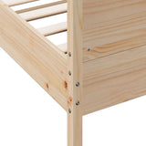 Bedframe zonder matras massief grenenhout 90x190 cm