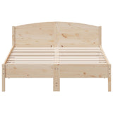 Bedframe zonder matras massief grenenhout 120x200 cm