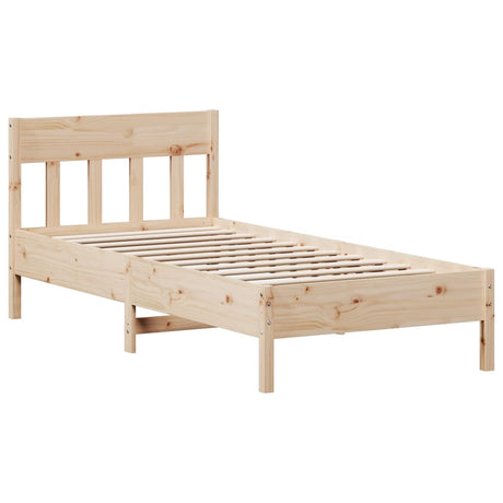 Bedframe zonder matras massief grenenhout 90x190 cm