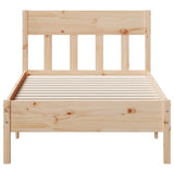 Bedframe zonder matras massief grenenhout 90x190 cm