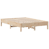 Bedframe zonder matras massief grenenhout 150x200 cm