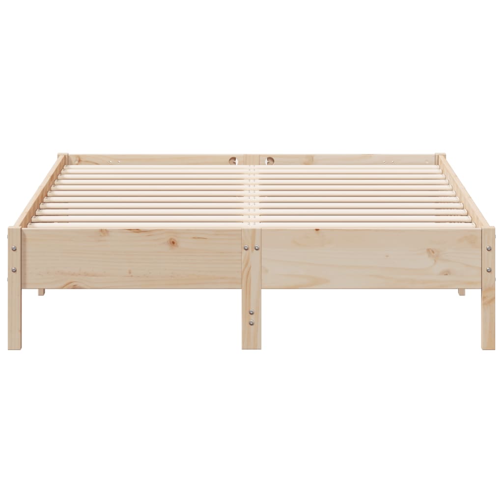 Bedframe zonder matras massief grenenhout 120x200 cm