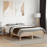 Bedframe zonder matras massief grenenhout 140x190 cm