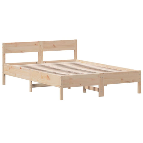 Bedframe zonder matras massief grenenhout 120x200 cm