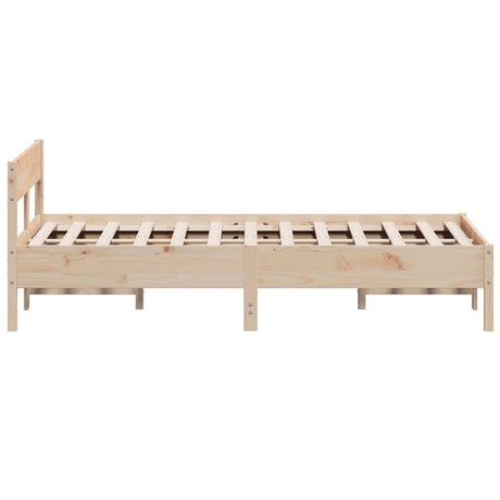 Bedframe zonder matras massief grenenhout 120x200 cm
