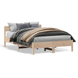 Bedframe zonder matras massief grenenhout 120x200 cm