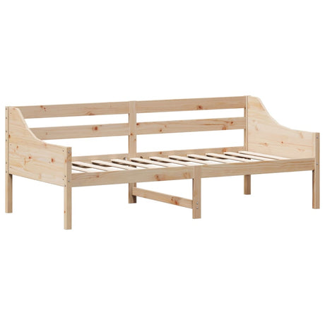 Slaapbank zonder matras 100x200 cm massief grenenhout