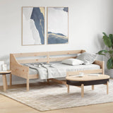 Slaapbank zonder matras 100x200 cm massief grenenhout