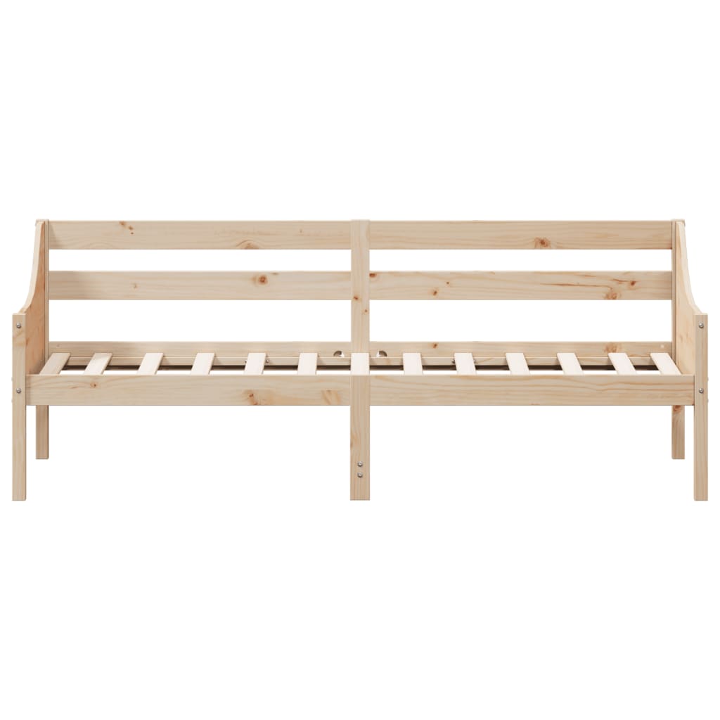Slaapbank zonder matras 100x200 cm massief grenenhout