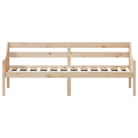 Slaapbank zonder matras 100x200 cm massief grenenhout