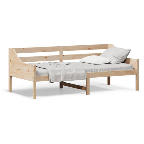 Slaapbank zonder matras 100x200 cm massief grenenhout