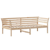 Slaapbank zonder matras 80x200 cm massief grenenhout