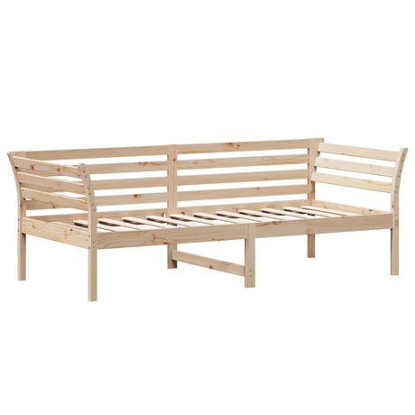 Slaapbank zonder matras 80x200 cm massief grenenhout